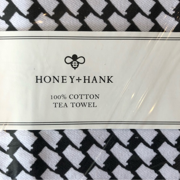 Honey + Hank University of Alabama State Houndstooth Print Tea Towel NWT… - Picture 2 of 3